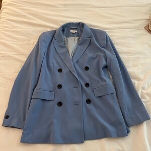 Topshop baby blue blazer